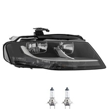 Scheinwerfer rechts für Audi A4 8K2 B8 11.07- H7/H7 mit Motor inkl. PHILIPS