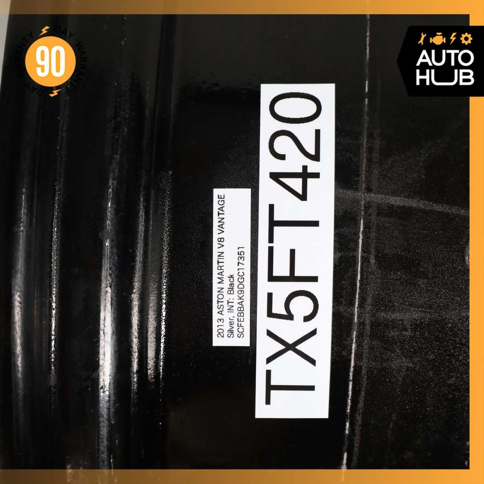13-16 Aston Martin V8 Vantage 8.5 x 19 19" Front Wheel Rim BG331007JA OEM