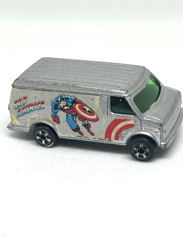 Kiko Corgi Juniors Brazil Custom Van Chevrotlet Captain America Very Rare - Image 3 of 4