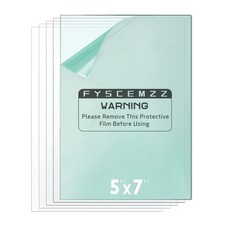10PCS 5x7 Inch Cut-to-Size Welding Helmet Hood Replacement inchs, Clear 
