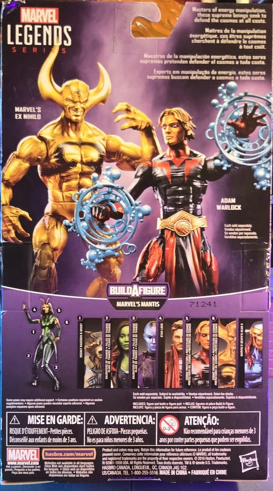 漫威传奇银河护卫队 Ex Nihilo 6 英寸可动人偶 Mantis Arm BAF — 第 3/3 张图片