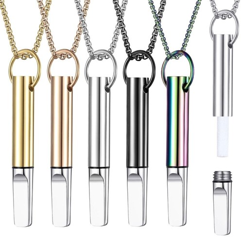 Breathing Resistance Whistle Necklace Meditation Necklace Yoga Practice