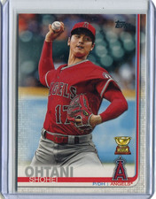 Shohei Ohtani RARE ROOKIE CUP PITCHING TOPPS INVESTMENT CARD DODGERS MVP ROY