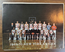 1969-70 NY Knicks Player Sketches Bill Gallo Daily News Bill Bradley COMPLETE NM