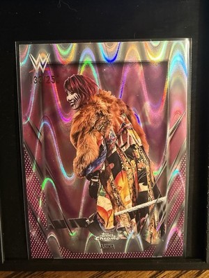 WWE Topps NOW アスカ　世界限定10枚　 ASUKA 2026 Topps Chrome WWE Asuka /250 #27 PINK Refractor | eBay