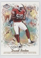 2001 Pacific Impressions Retail Blue Back David Boston #1 c4h