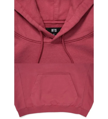 BTS ARIRANG Hoodie Red M Size 2026 Official Pop-Up Store Limited