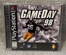 NFL GameDay 98 (Sony PlayStation 1, 1997) **TESTED** Complete CIB PS1