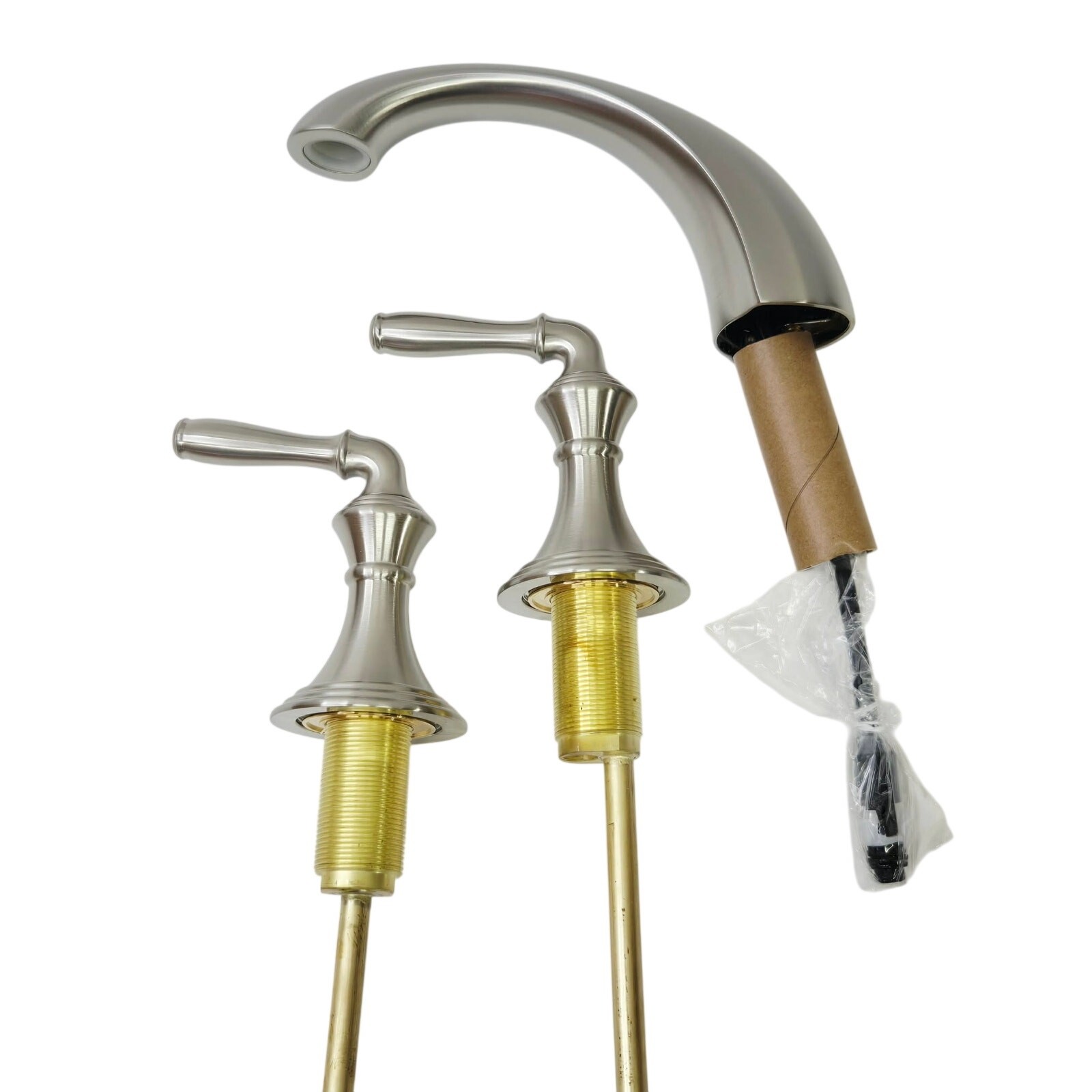 Kohler 394-4-BN Devonshire Widespread Bathroom Faucet - Vibr
