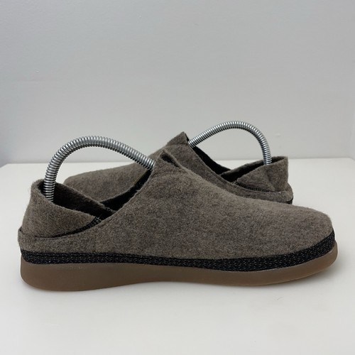 Chaco Revel Felt Slip On Comfort Cozy Slippers Casual Shoes JCH108904 8.5 Gray - Picture 4 of 12