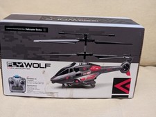 NEU - Flywolf Koaxial Doppelklinge Hubschrauber 3,5 Kanal Infrarot RC in Box