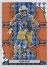 2022 Panini Mosaic Reactive Orange Mosaic Prizm Joey Bosa #106 0zc5