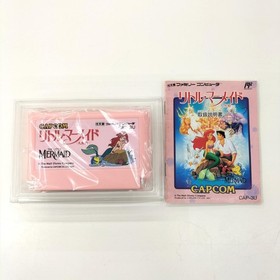 The Little Mermaid Disney Famicom Game Cartridge Retro Kids
