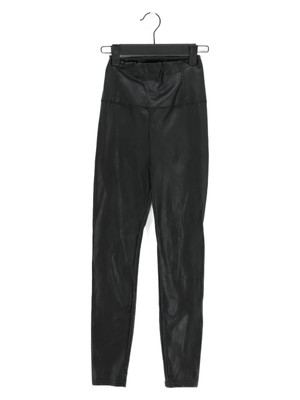 Wilfred Free Damen Hose XXS Schwarz 100% Nylon Skinny Cropped