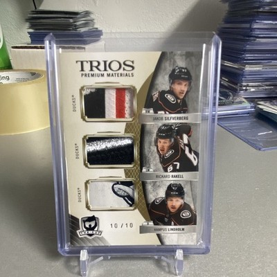 Upper Deck Trios Premium Materials Silfverberg Rakell C3-SRL 10/10