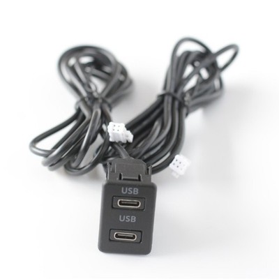 USB Panel Mount Kit für Android Navigationssysteme mit 4+6P Kabelbaum Unterstü