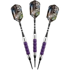 Viper Sure Grip Soft Tip Darts - Dartboard Game Accessory - Purple - 16 Grams