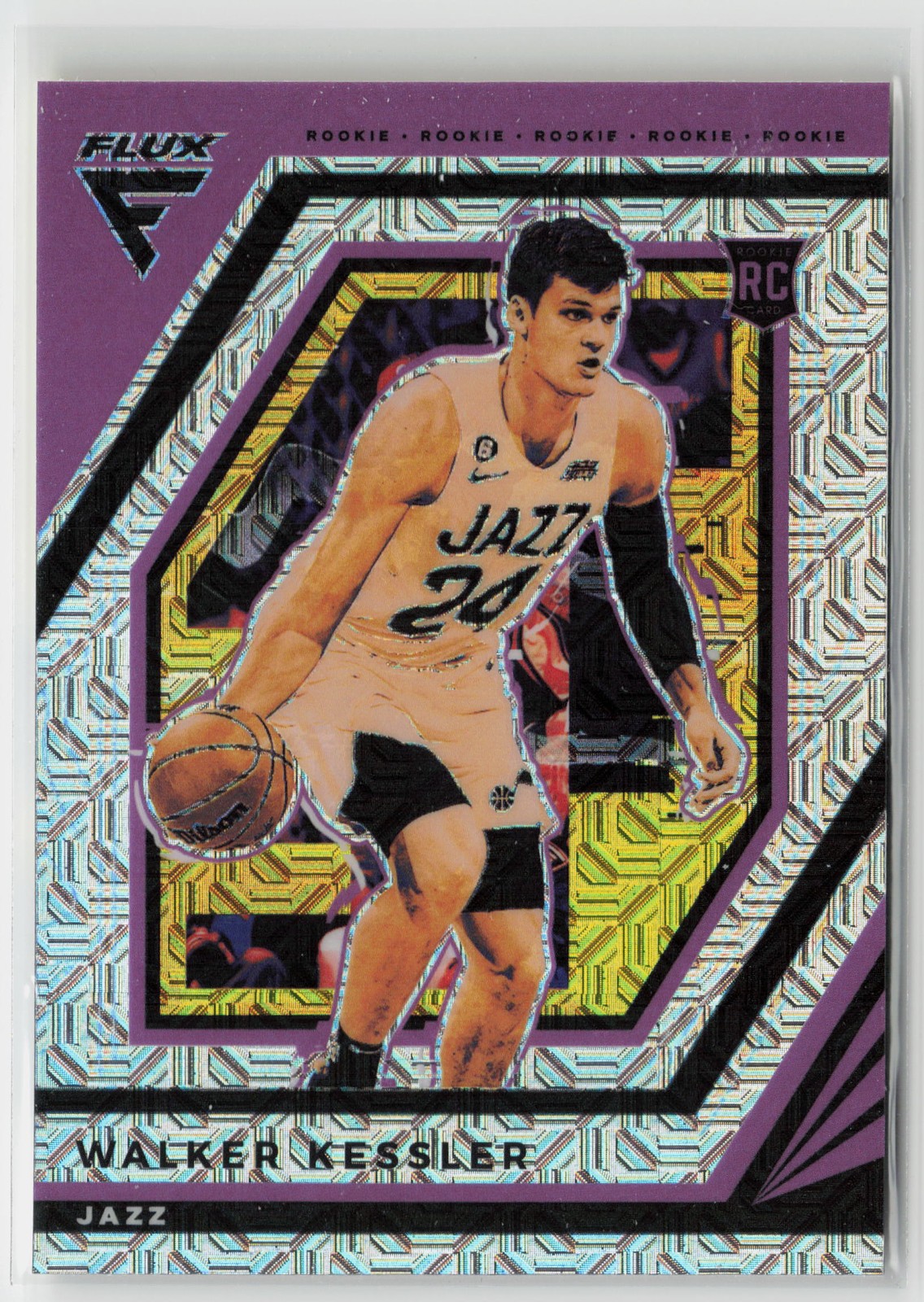 2022-23 Panini Flux #250 Walker Kessler Silver Mojo