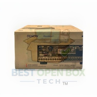 DENON AVR-X4800H 9.4 Ch A/V Receiver W/ HEOS | REPLACES AVR-X4700H
