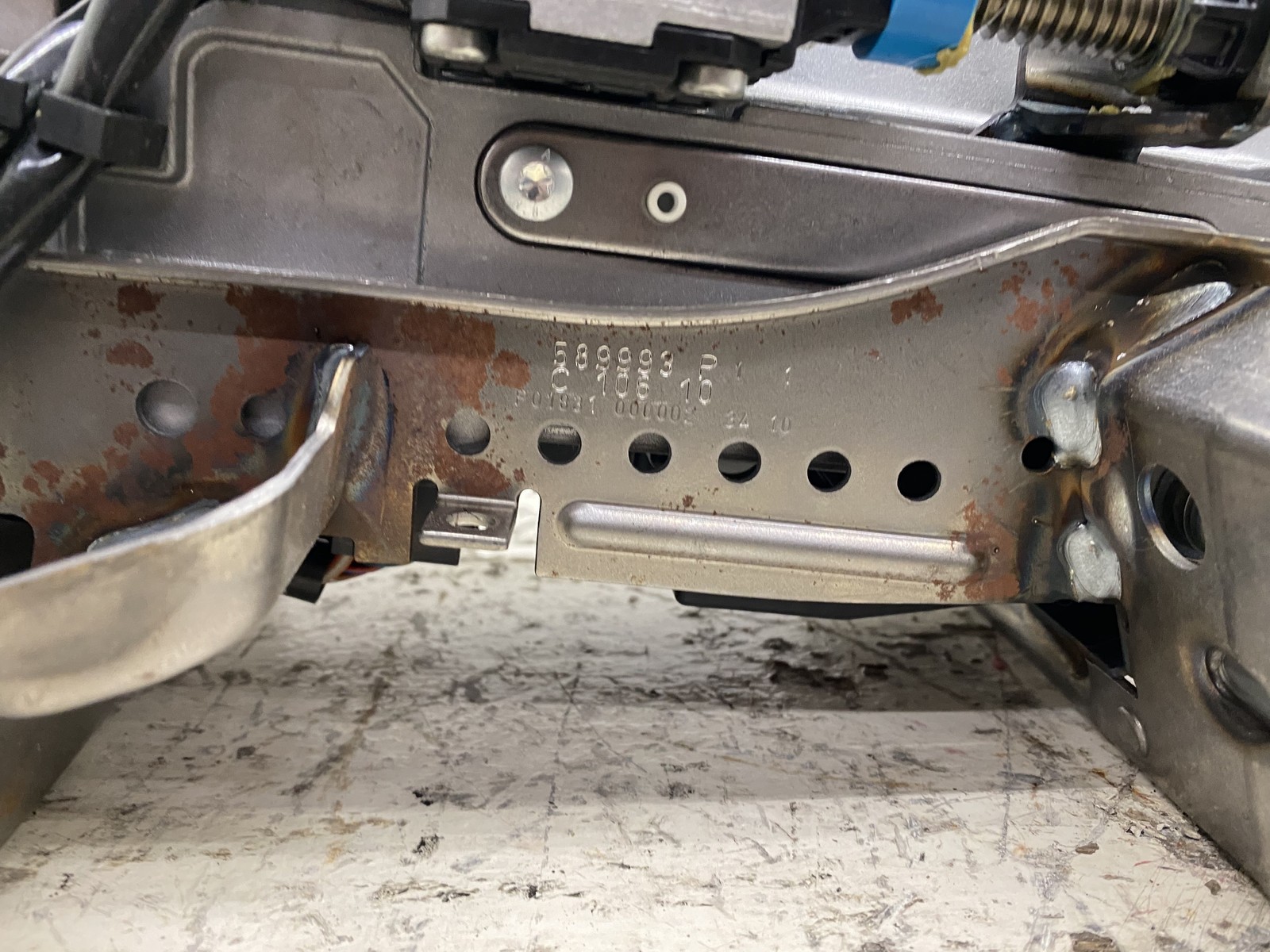 2010-2020 BENTLEY MULSANNE OEM UPPER STEERING COLUMN HOUSING ASSEMBLY 3Y0419506