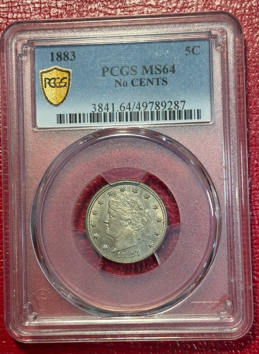 処分価格　天保一分銀　未使用品　包み出し　PCGS MS64 GOLD SHIELD PCGS MS64 1883 NO CENTS LIBERTY HEAD V NICKEL COIN
