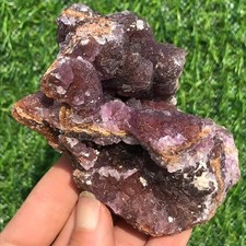 310G Rare Fluorite Cluster Crystal Mineral Specimen Energy Healing Reiki