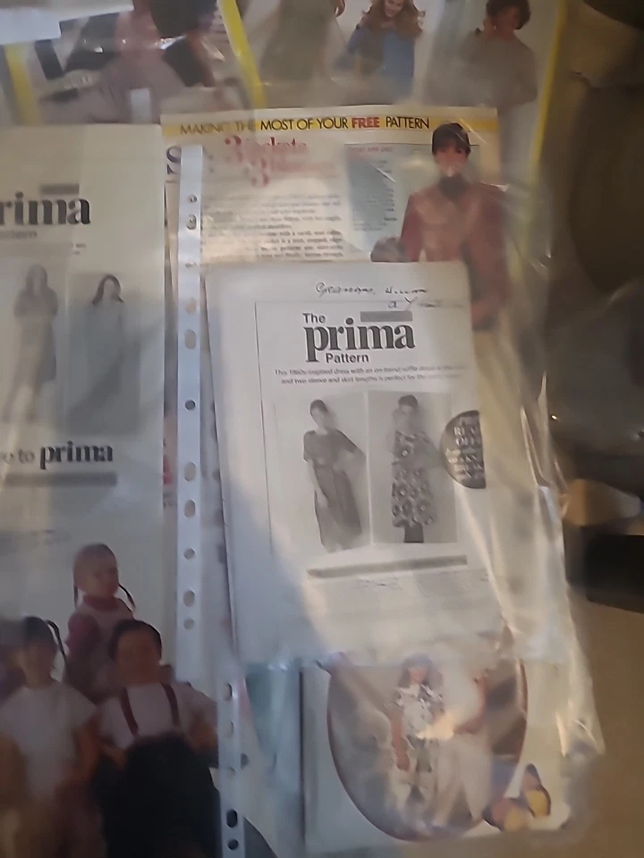 Huge Joblot Of Sewing Patterns 35+ Prima And Other Brands Various Child/woman - Image 4 of 4