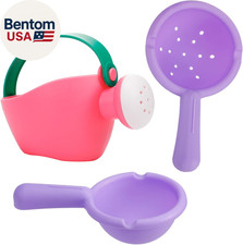 Small Soft Bath Toys for Toddlers 1-3 - Super Easy to Clean Water Table Toys Bab