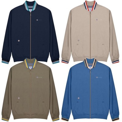 Lambretta Herren Triple Tipped Monkey Zipped Bomberjacke