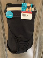 Lot Of 3 Vanity Fair Women's 360 Comfort Panties Poly/Spandex Size M/6 NWT