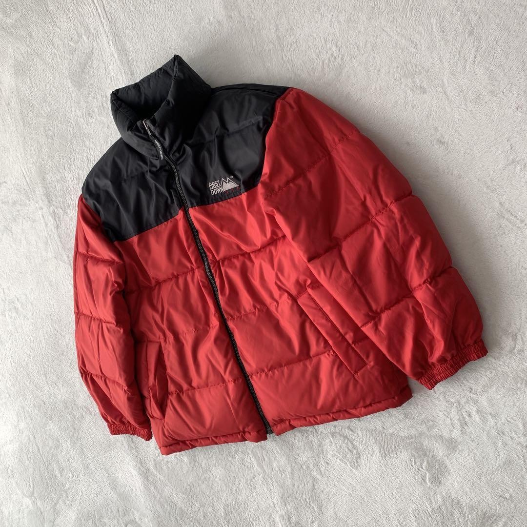 First Down Reversible Thick Down Jacket Men/Women… - image 16