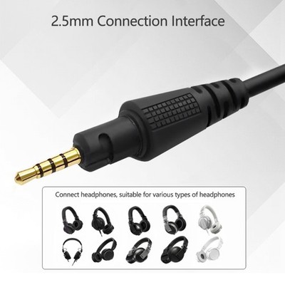 Sturdy And Long Last Headphone Cable For HDJX5 X7 Enhances Audios Experience
