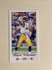 2000   PRIVATE STOCK   MINI  P.S. 2000 ACTION   KURT WARNER #48 NMMT/MT  INV 106