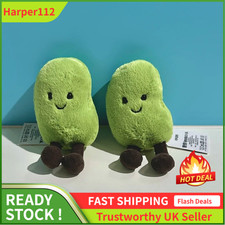 Jellycat Amuseables Soyella Edamame Bean Soft Toy 13cm with Dust Bag 1Pcs