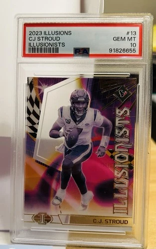 2023 Panini Illusions PSA 10- C.J. Stroud #13 Illusionists (RC) Houston Texans