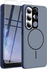 Samsung Galaxy S26 Ultra Case with Screen Protector  Lens Protector, Blue