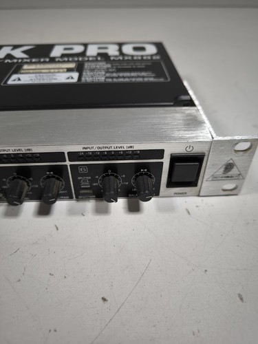 Behringer Ultralink Pro MX882 Mixer - Used, No Power Cable - Imagen 5 de 12