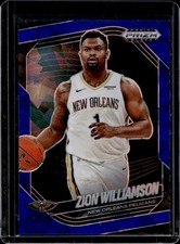 2024-25 Panini Prizm Black Zion Williamson Blue Ice Prizm #/125 Pelicans