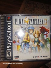 Final Fantasy IX 9 Black Label (Sony PlayStation 1, 2000) (CIB) TESTED!