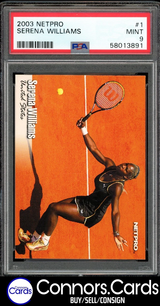 Serena Williams Tennis Rookie Sports Trading Cards & Accessories