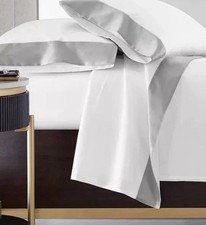 Hotel Collection Italian percale 100 Cotton Sheet Set, Queen 4 Piece 430