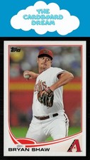 Bryan Shaw 2013 Topps #101 Arizona Diamondbacks Baseball Card