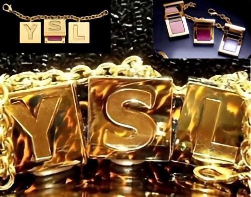 100% AUTHENTIC Ltd Edition YSL COUTURE Signature JEWELLED CHARM Makeup BRACELET