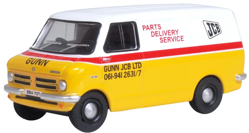 Oxford Diecast 76CFV001 Bedford CF Gunn JCB