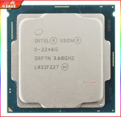 Intel Xeon E-2246G CPU SRF7N 3.60GHz 6-Core LGA1151 Workstation Server Processor