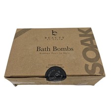 Beauty By Earth Soak Aromatherapy Bath Bombs 6pc Handmade Set