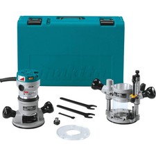 Makita RF1101KIT2 21/4 HP* Router Kit, with Plunge Base