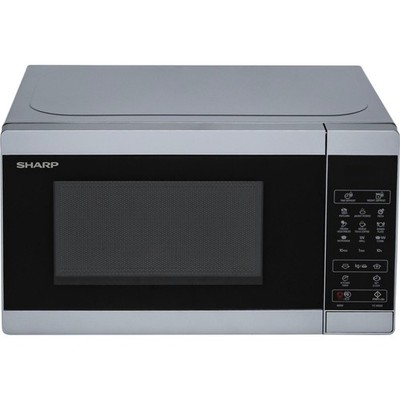 Sharp YC-MG02ES 20L 800W/Grill/Touch Silver Mikrowelle