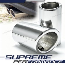 Zu 60mm Chrom Auspuffblenden Endrohrblende für VW GOLF 7 VII GOLF 6 VI TSI TDI