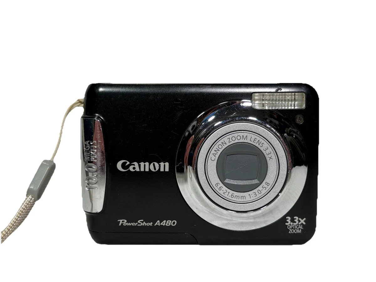 Canon PowerShot A480 シルバー Amazon.com : Canon PowerShot A480 10 MP Digital Camera with 3.3x